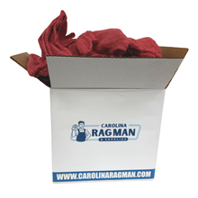 Load image into Gallery viewer, New Red Shop Towels - Reusable Cleaning Rags