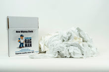 Load image into Gallery viewer, New White Jersey Knit Wiping Rags