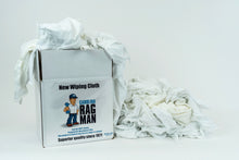 Load image into Gallery viewer, New White Jersey Knit Wiping Rags