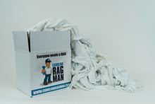 Load image into Gallery viewer, New White Jersey Knit Wiping Rags