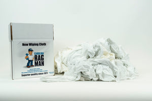 New White T-shirt Wiping Rags