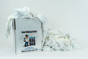 New White T-shirt Wiping Rags